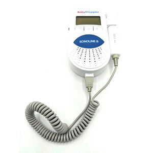 Sonoline B Baby Doppler Blue Heart Monitor Manual Ultrasound w/ Speaker - Tested